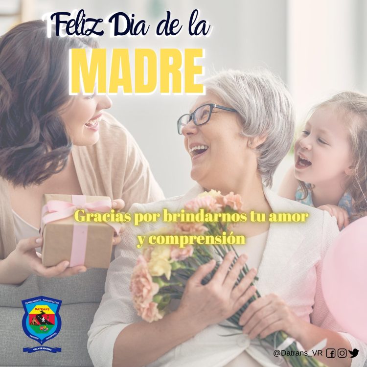 Post Instagram Feliz Día de las Madres Morado Rosa